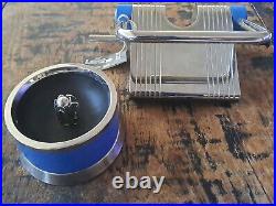 Lerche Solingen Paper Punch Metal Stainless Steel with Limiter