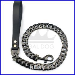 Luxury Stainless Steel Dog Chain Lead (25mm) REGAL DOG BIG DOG LEAD