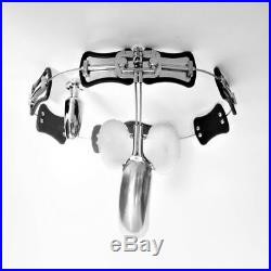 Male Chastity Belt Device Stainless Steel Model-T Adjustable 65 135cm