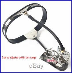 Male Chastity Device Belt Stainless Steel Adjustable 60-130cm NEW FOR 2019