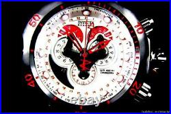 Men Invicta Reserve Venom Swiss Movt Master Calendar White Chronograph Watch New
