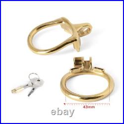 Men Stainless Steel Mamba Double Cage Male Sissy Chastity Belt Metal Cobra Rings