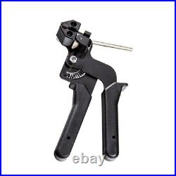 Metal Cable Tie Fasten Gun Plier Stainless Steel Crimper Tensioner Cutter Tool