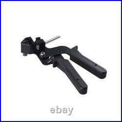 Metal Cable Tie Fasten Gun Plier Stainless Steel Crimper Tensioner Cutter Tool