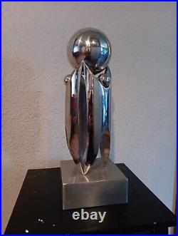 Metal Stainless Steel Balance sculpture Abstract art