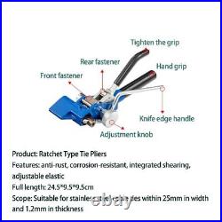 Metal Strapping Pillers Cable Tie Ratchet Stainless Steel Tightening Tools