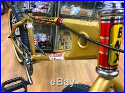 Mongoose 1981 Old School BMX Custom Bike Metallic Gold/Black