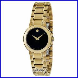 Movado 0606942 Women's Sapphire Gold-Tone Quartz Watch