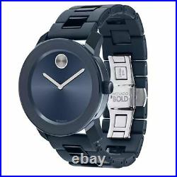 Movado 3600444 Men's Bold Blue Quartz Watch