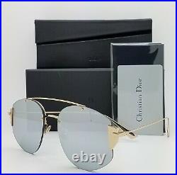 NEW Dior sunglasses Stronger 000 Rose Gold Grey Mirror AUTHENTIC Women's Dior 58