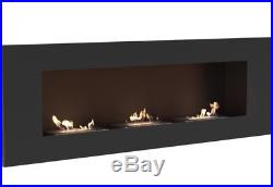 NEW Professional Bio Ethanol Fireplace Biofire Fire 1200 x 400 /GLASS/ FREE P&P