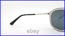 NEW Versace sunglasses VE2180 10005A 44 Dark Grey Gold Mirror AUTHENTIC Shield