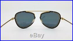 NEW Versace sunglasses VE2193 142887 56 Gold/Black Grey AUTHENTIC Aviator Men's