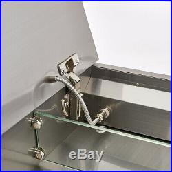 New Bathroom LED Mirror Cabinet with Touch Sensor Switch and Shaver Socket