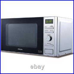New Dimplex Compact 20Litre Stainless Steel Interior 800Watt Digital Microwave