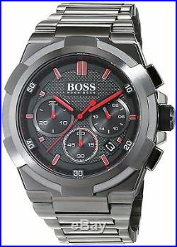 New Hugo Boss Men's 1513361 Supernova Metal Gun Edition Stainless Steel Watch