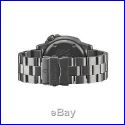 Nixon A506-1418 Ranger Men's Grey Metal Bracelet With Black Analog Dial Watch