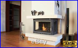OLIWIA 18 Three sided Cast Iron Wood/Log Burning Fireplace insert Wood burner