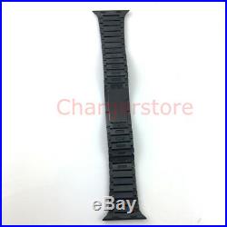 Original Apple Watch Series 5 4 3 2 1 Link Bracelet band 42mm 44MM SPACE BLACK