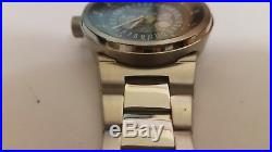 Oris 7560 Williams Automatic Date Watch on Metal Bracelet Visible Movement
