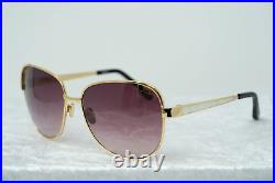 Oscar De La Renta Sunglasses Oversized Gold and Purple