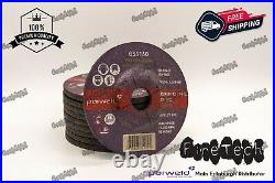 Parweld (4.5) 115mm x 6mm x 22.2mm Grinding Discs / Metal Angle Grinder Discs