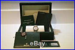 Pre Owned Rolex Oyster Perpetual Datejust Bi Metal Diamond Ladies Watch 179173