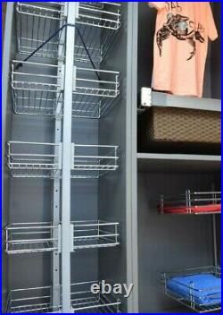 Pull-Out Soft Closing Larder 6 Baskets Set Complete with Frame and Heavy Duty
