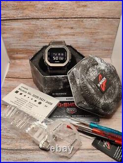 RARE Casio G-Shock DW5600SKE-7E Full Metal Old Black Case Mod Cool UK STOCK