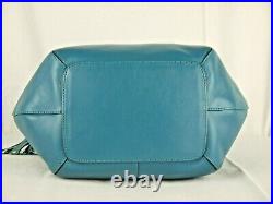 Radley Charlotte Street Medium to Large Shoulder Bag Steel Blue Leather RRP 209