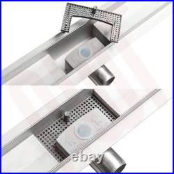 Rectangular Stainless Steel Shower Wetroom Drainage Gully 600mm to 1500mm