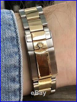 Rolex Daytona Chronograph 116523 Rolesor Steel Bi-Metal 18K Gold Steel Bracelet