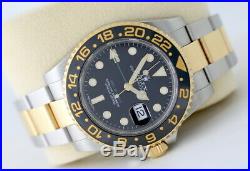 Rolex GMT Master 2 116713LN Automatic Chronometer GMT Bi-Metal Watch 2016