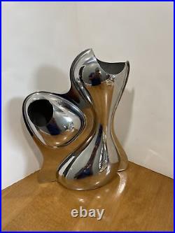 Ron Arad rare alessi Stainless steel modern vase baby BOOP Italy 12 2002
