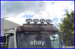 Roof Bar A+LED To Fit DAF LF Pre 2014 Stainless Steel Metal Trucks Accessories
