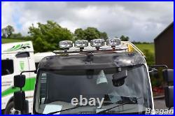 Roof Bar A+LED To Fit DAF LF Pre 2014 Stainless Steel Metal Trucks Accessories