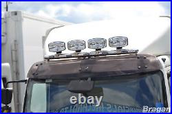 Roof Bar A + LEDs To Fit Mercedes Atego Truck Stainless Steel Metal Accessories
