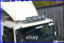 Roof Bar B + Clamps To Fit Isuzu NPR NQR Low Stainless Steel Metal Accessories