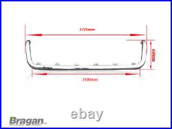 Roof Bar+LED Bars To Fit DAF XF 95 SuperSpace Stainless Steel Metal Accessories
