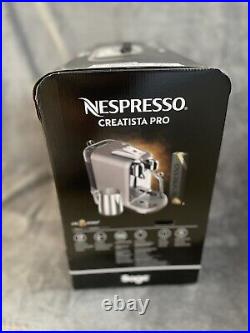 SAGE 900 Nespresso Creatista Pro Stainless Steel Plus 34 varies sleeves