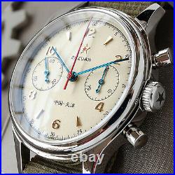 SEAGULL 1963 2021 Exhibition Case Sapphire Glass Chronograph Mechanical Watch