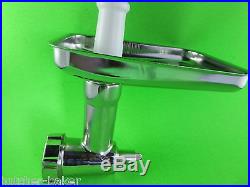 STAINLESS STEEL Metal Meat Grinder for KitchenAid Mixer Artisan Professional