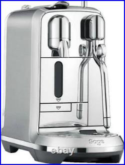 Sage Nespresso Creatista Plus BNE800BSS Coffee Machine Brushed Stainless Steel