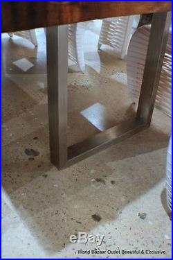 Set of 31 wide Legs Dining for Table slabs all weights stainless steel sturdy