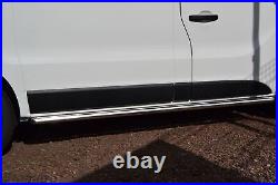 Side Bars To Fit Fiat Talento 2016+ SWB Stainless Steel Metal Tubes Accessories