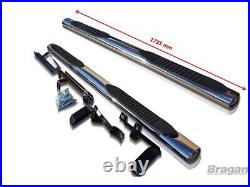 Side Bars To Fit Hyundai Tucson 2015-2018 Stainless Steel Metal Tube Accessories