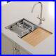 Sinkoro_1_Bowl_Kitchen_Sink_Undermount_Stainless_Steel_Drainer_Chopping_Waste_01_excz