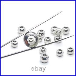 Solid Stainless Steel Bearing Balls Outer Dia 3mm-60mm Through-Hole 1.1mm-6mm