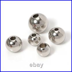 Solid Stainless Steel Bearing Balls Outer Dia 3mm-60mm Through-Hole 1.1mm-6mm