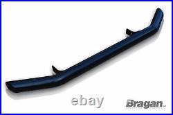 Spoiler Bar To Fit Fiat Ducato 2007-2014 Stainless Steel Metal Accessories BLACK